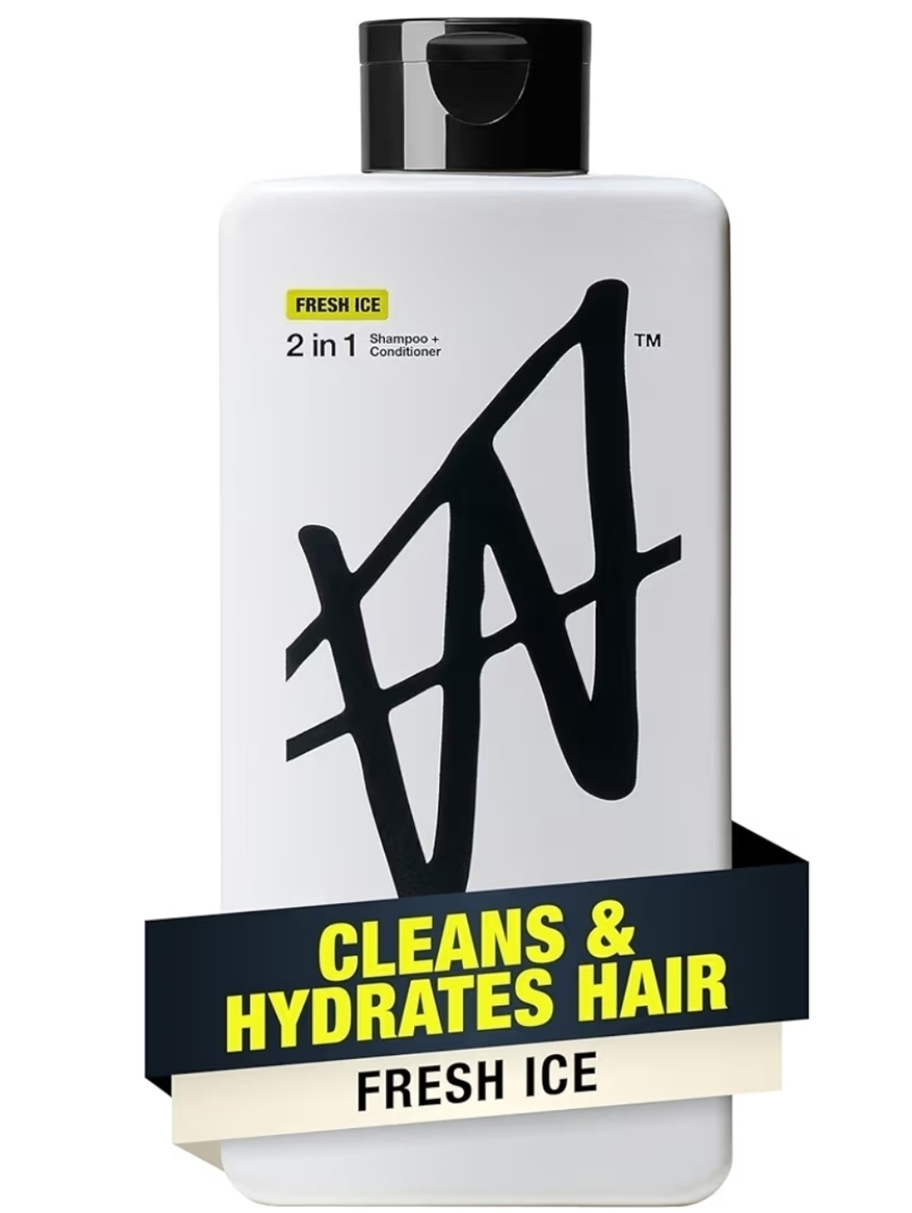 Mens Fresh Ice 2-in-1 Shampoo + Conditioner - White